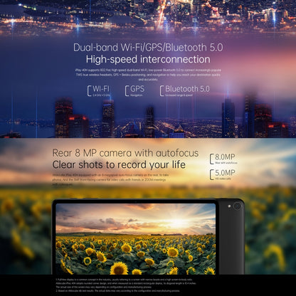 ALLDOCUBE iPlay 40H T1020H 4G Call Tablet, 10.4 inch, 8GB+128GB, Android 10 UNISOC Tiger T618 Octa Core 2.0GHz, Support GPS & Bluetooth & Dual Band WiFi & Dual SIM(Black) - ALLDOCUBE by ALLDOCUBE | Online Shopping South Africa | PMC Jewellery