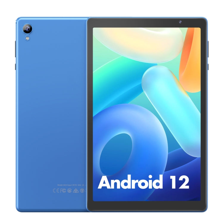 D10A 10.1 inch Tablet PC, 2GB+32GB, Android 12 Allwinner A133 Quad Core CPU, Support WiFi 6 / Bluetooth, Global Version with Google Play, US Plug (Blue) - 10.1 inch by PMC Jewellery | Online Shopping South Africa | PMC Jewellery