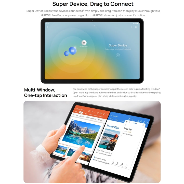 HUAWEI MatePad SE, 10.4 inch, 6GB+128GB, HarmonyOS 3 Qualcomm Snapdragon 680 Octa Core, Support Dual WiFi / BT, Network: 4G, Not Support Google Play(Black) - Huawei by Huawei | Online Shopping South Africa | PMC Jewellery | Buy Now Pay Later Mobicred