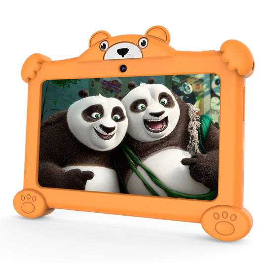 Pritom K7 Pro Panda Kids Tablet PC, 7.0 inch, 2GB+32GB, Android 11 Allwinner A100 Quad Core CPU, Support 2.4G WiFi & WiFi 6, Global Version with Google Play, US Plug (Orange) -  by PRITOM | Online Shopping South Africa | PMC Jewellery