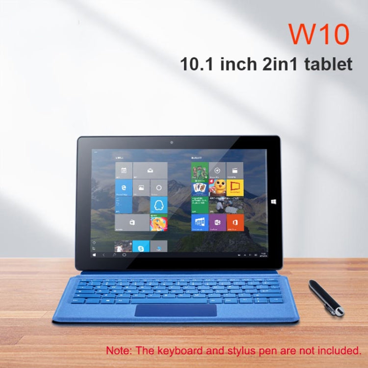 W10 2 in 1 Tablet PC, 10.1 inch, 6GB+64GB, Windows 10 System, Intel Gemini Lake N4120 Quad Core up to 2.6GHz, without Keyboard & Stylus Pen, Support Dual Band WiFi & Bluetooth & TF Card & HDMI, US Plug - Other by PMC Jewellery | Online Shopping South Africa | PMC Jewellery