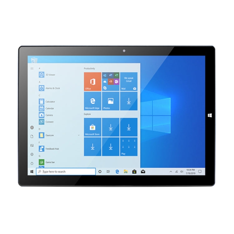 W10 2 in 1 Tablet PC, 10.1 inch, 6GB+64GB, Windows 10 System, Intel Gemini Lake N4120 Quad Core up to 2.6GHz, with Keyboard & Stylus Pen, Support Dual Band WiFi & Bluetooth & TF Card & HDMI, US Plug - Other by PMC Jewellery | Online Shopping South Africa | PMC Jewellery