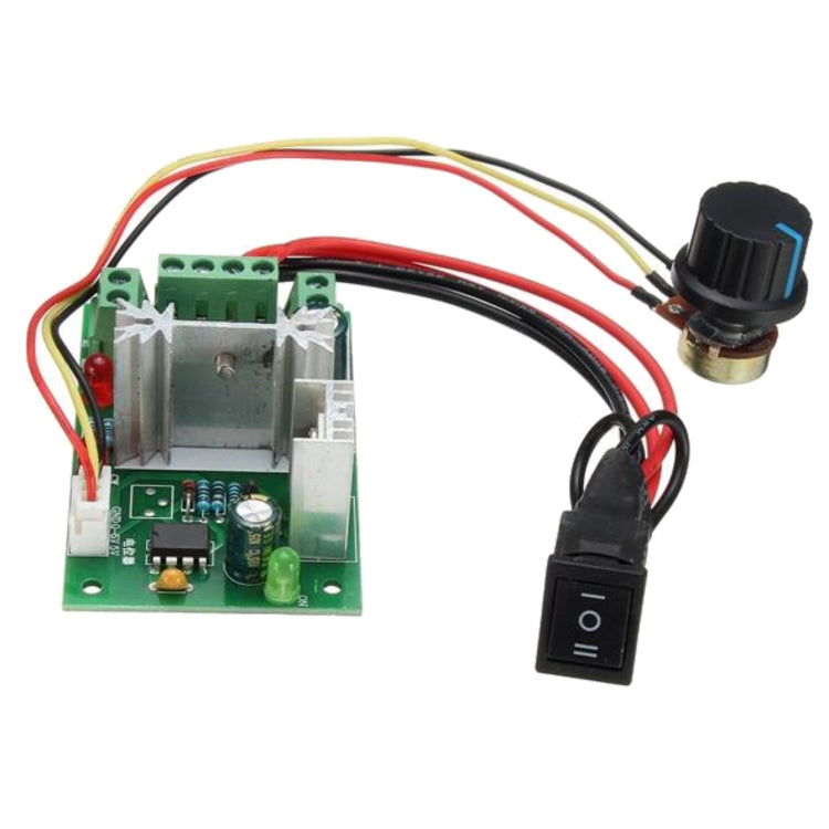 LDTR-WG0266 DC 6-30V 200W 16KHz PWM Motor Speed Controller Regulator Reversible Control Forward/Reverse Switch (Green) - Other Accessories by PMC Jewellery | Online Shopping South Africa | PMC Jewellery