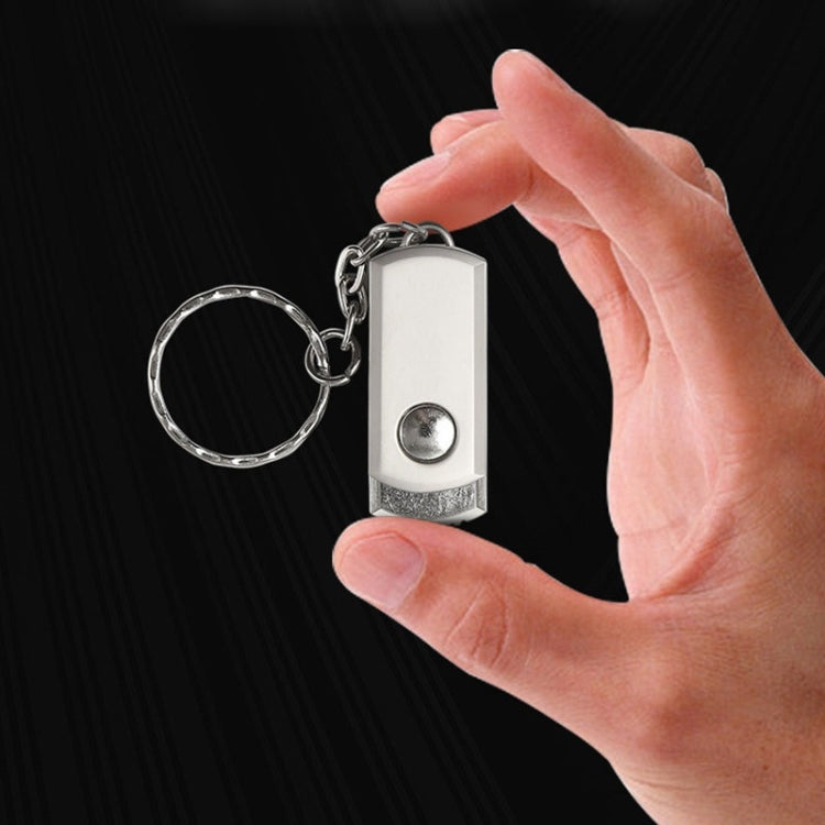 MicroDrive 16GB USB 2.0 Creative Personality Metal U Disk with Keychain (Yellow) - USB Flash Drives by MicroDrive | Online Shopping South Africa | PMC TechLife | Buy Now Pay Later Mobicred