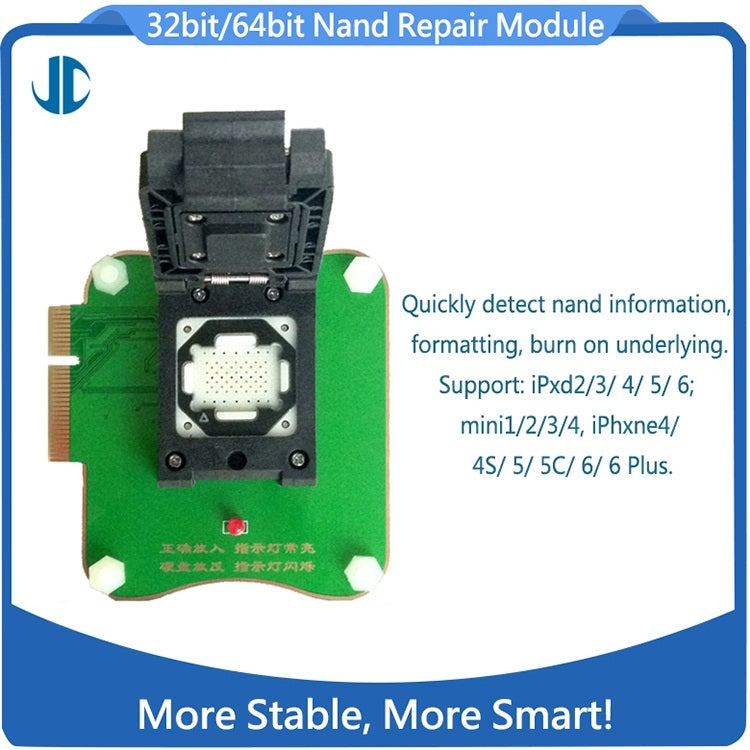 JC NRS-3264 32BIT/64BIT Nand Repair Socket for iPad - Repair Platform by JC | Online Shopping South Africa | PMC Jewellery | Buy Now Pay Later Mobicred