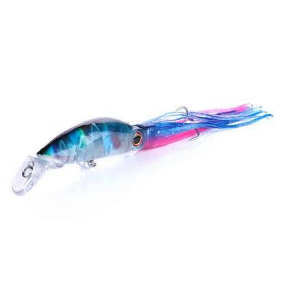 HENGJIA JIZ002 10cm/16.6g Big Octopus Squid Shaped Hard Baits Long Shot Fishing Lures Tackle Baits Fit Sea Fishing and Freshwater Fishing (G) - Fishing Lures by HENGJIA | Online Shopping South Africa | PMC Jewellery | Buy Now Pay Later Mobicred